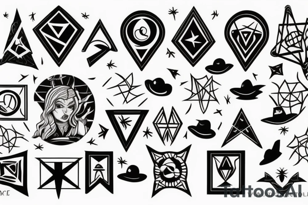 witchcraft tattoo idea