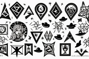 witchcraft tattoo idea
