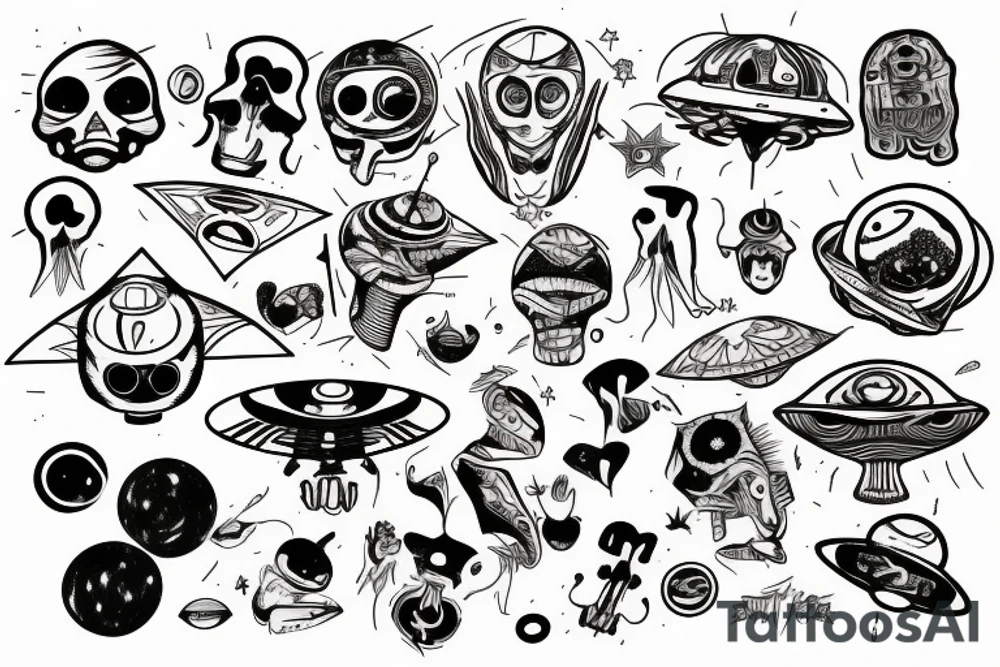 Ufo361 tattoo idea