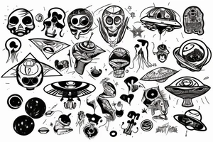 Ufo361 tattoo idea