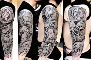 University of Visayas knight on Horse tattoo idea