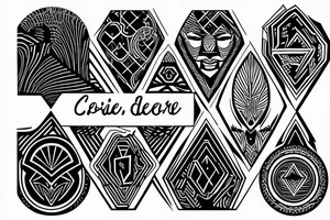 C J E tattoo idea