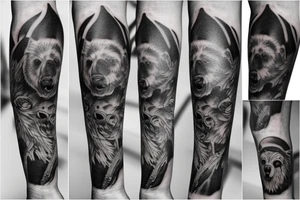 a bear phantom tattoo idea