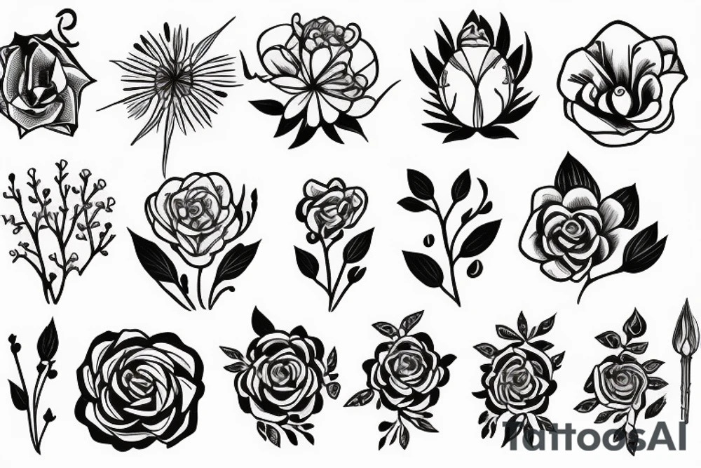 windflower
get better day by day tattoo idea