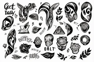 get better day by day tattoo idea
