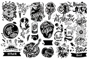 get better day by day tattoo idea