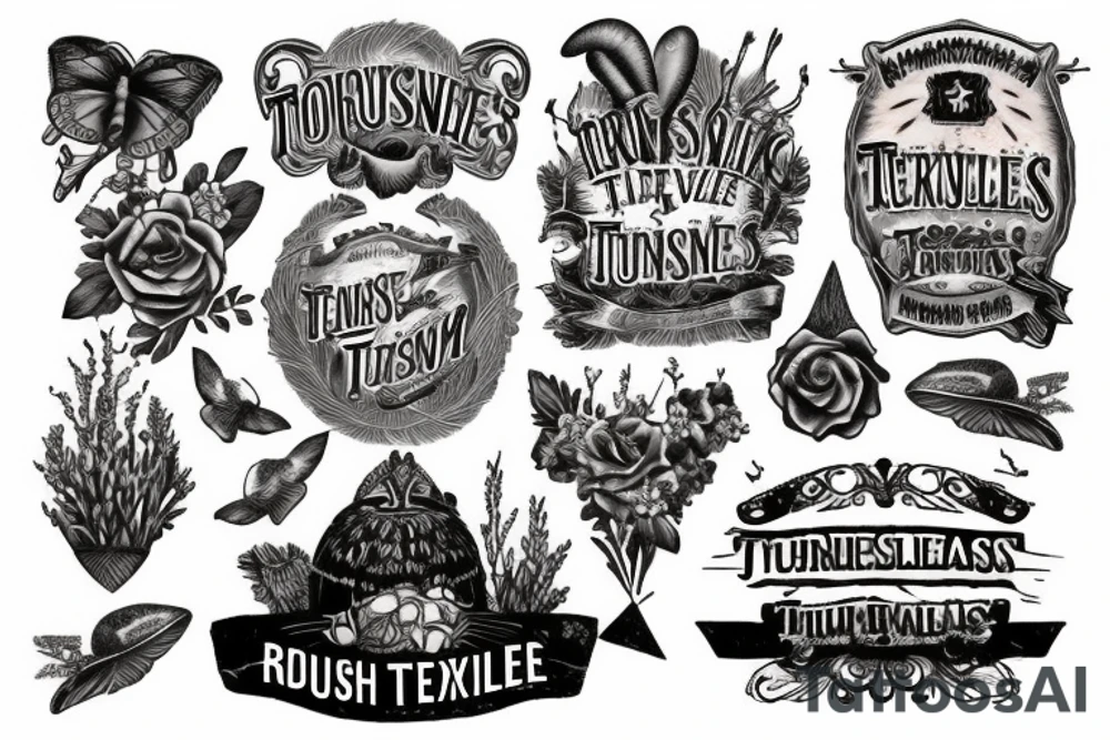 Rural Tennessee meets New Orleans tattoo idea
