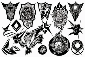 War pain suffering tattoo idea