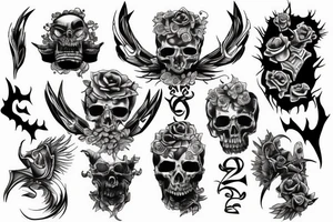 War pain suffering tattoo idea