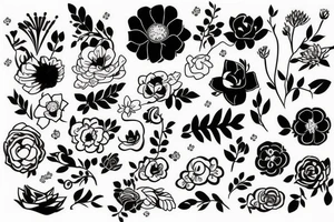 flower
"get better day by day" tattoo idea