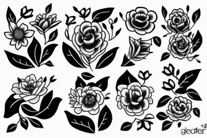 flower
"get better day by day" tattoo idea