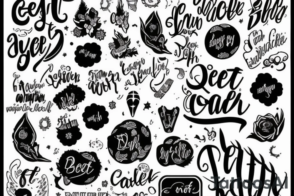 get better day by day tattoo idea