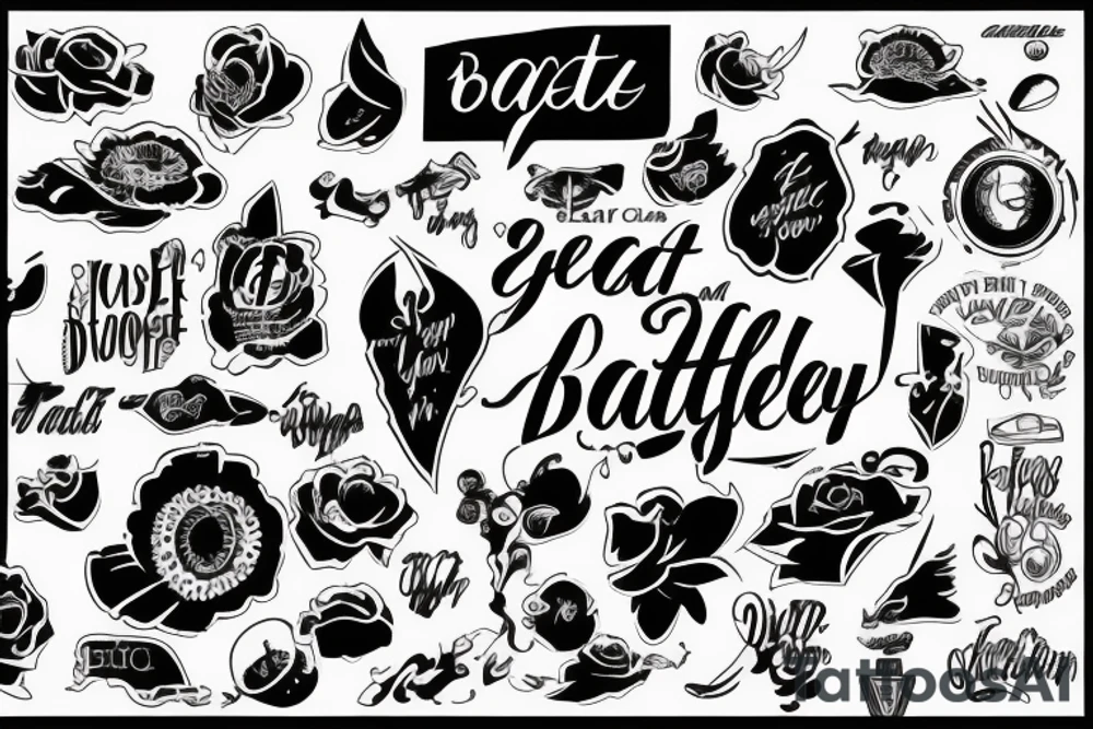 get better day by day tattoo idea