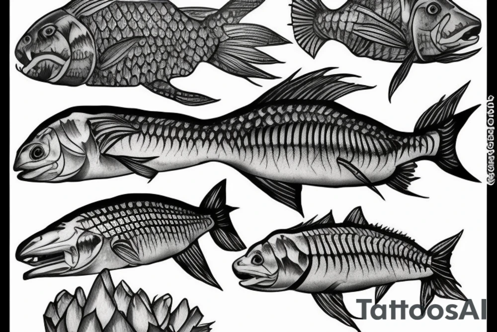 bonefish cool tattoo idea