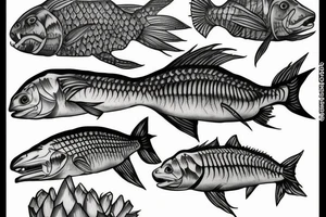 bonefish cool tattoo idea