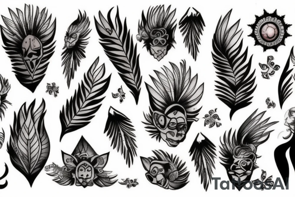 stinky indian tattoo idea