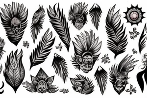 stinky indian tattoo idea