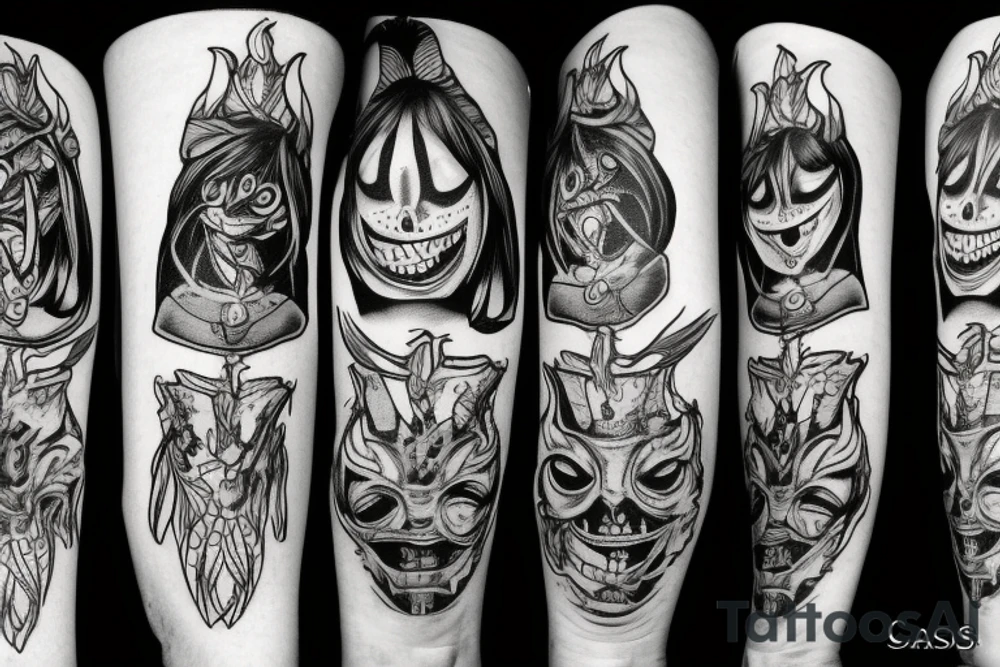 Laughing Jack tattoo idea