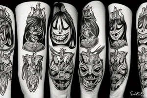 Laughing Jack tattoo idea