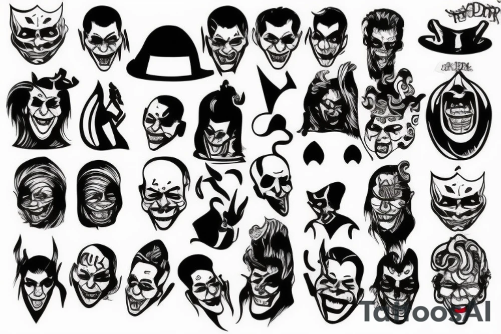 Card jocker tattoo idea