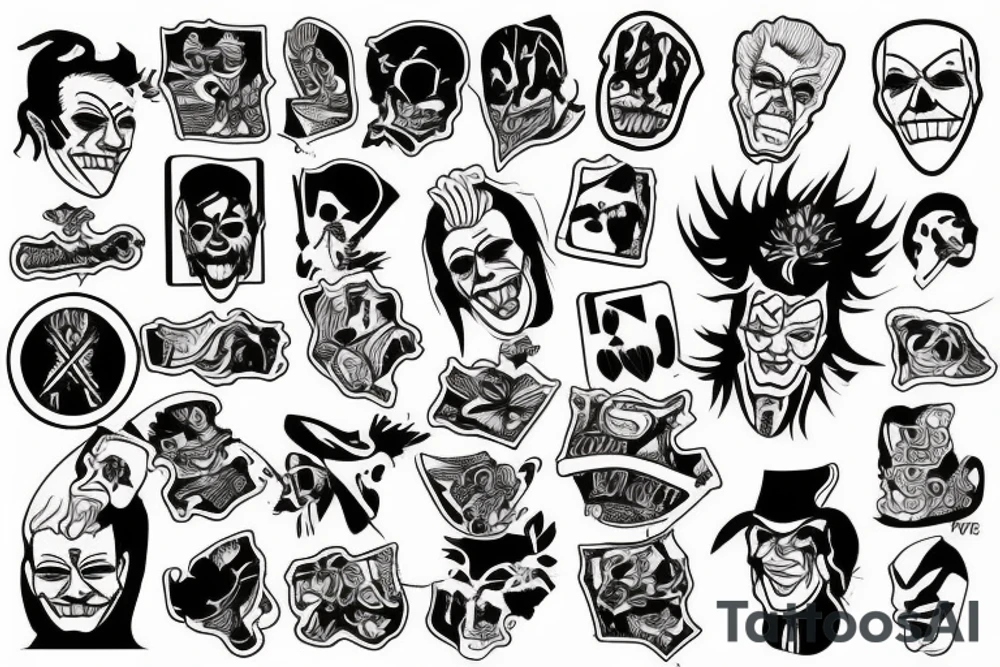 Card jocker tattoo idea