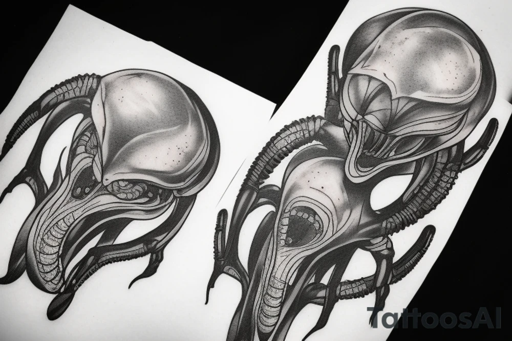 alien tattoo idea