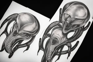 alien tattoo idea