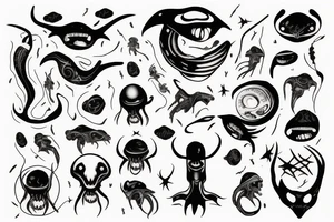 alien tattoo idea