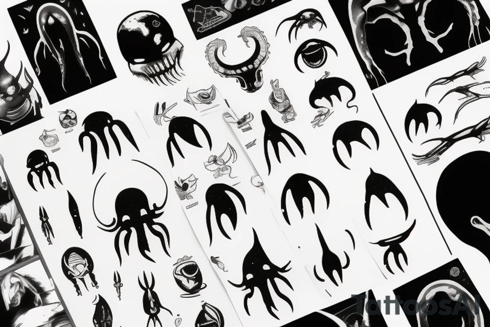 alien tattoo idea