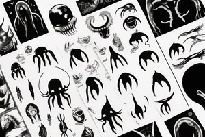 alien tattoo idea