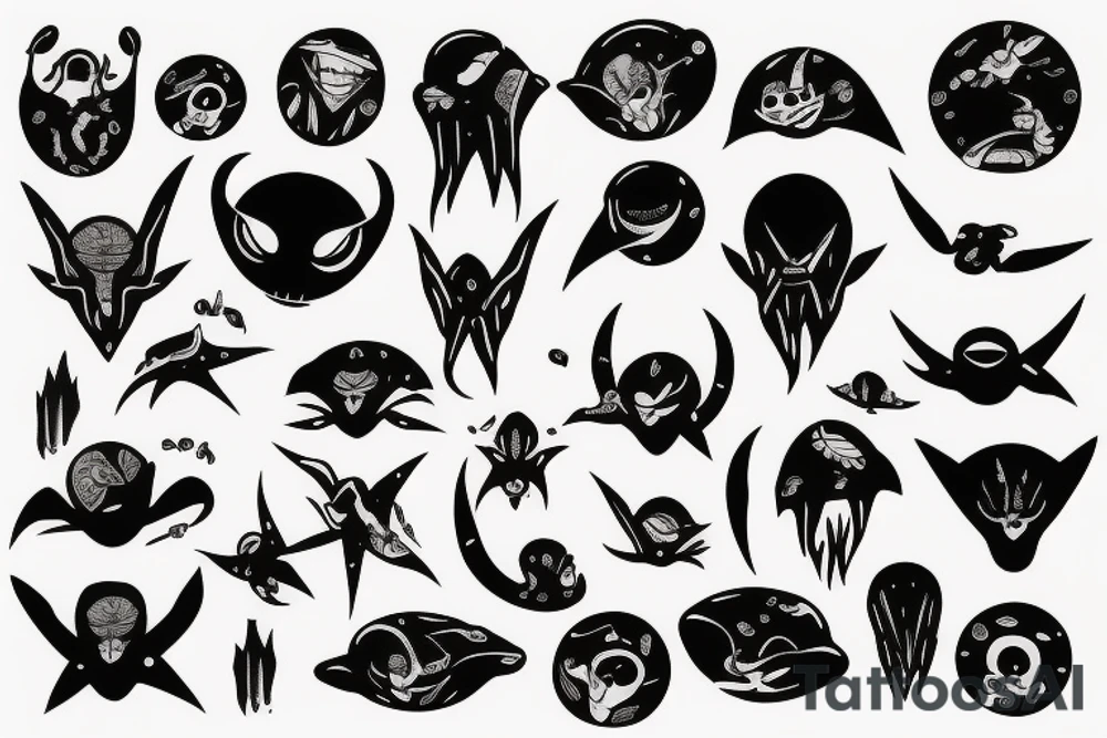 alien tattoo idea