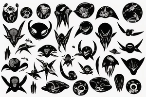 alien tattoo idea