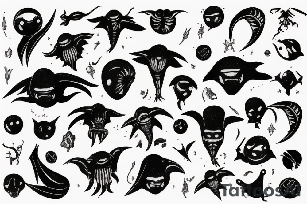 alien tattoo idea