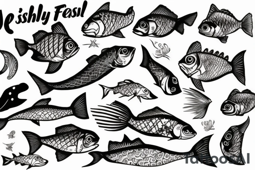 fishy tattoo idea