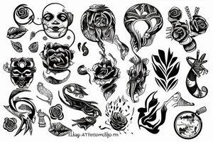 cool planet tattoo idea