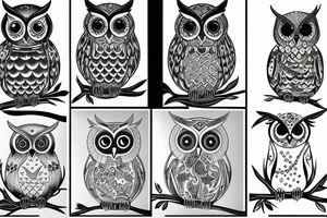 Egale owl tattoo idea