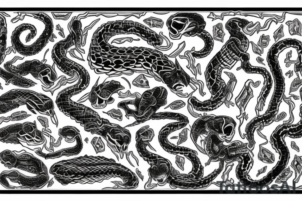 Kingsnake tattoo idea