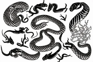 Kingsnake tattoo idea