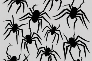 Spider tattoo idea