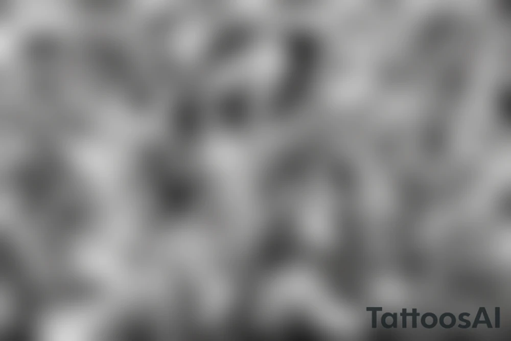 An art basement where people in different funny outfits socialize and draw tattoo idea