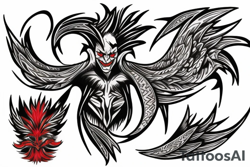 Joker Phoenix tattoo idea