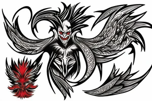Joker Phoenix tattoo idea