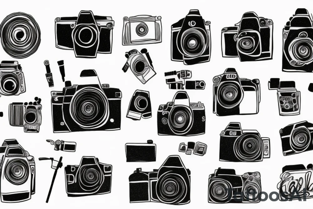Camera tattoo idea