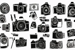 Camera tattoo idea