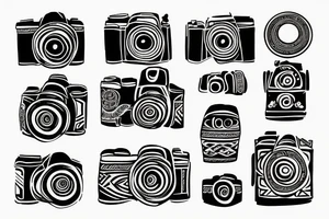 Camera tattoo idea