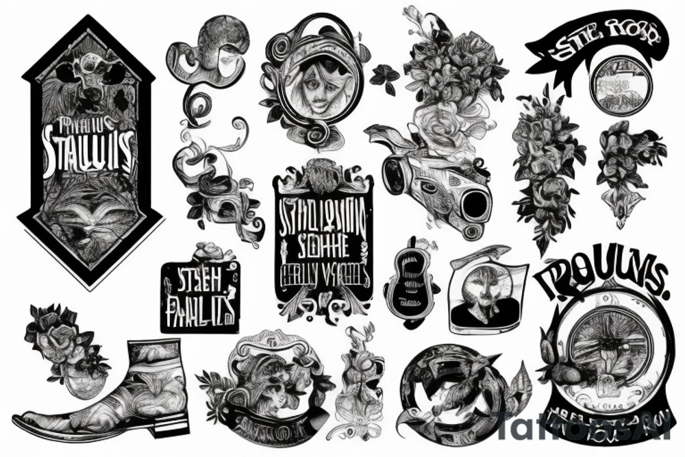 Stephen Paulus's song "The Road Home" tattoo idea