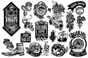 Stephen Paulus's song "The Road Home" tattoo idea