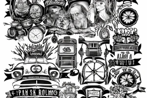 Stephen Paulus's song "The Road Home" tattoo idea