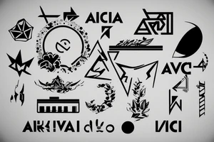 avicii logo tattoo idea