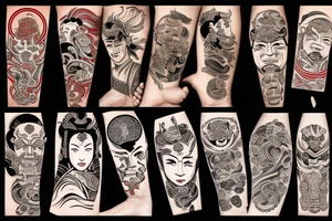 samurai tattoo idea